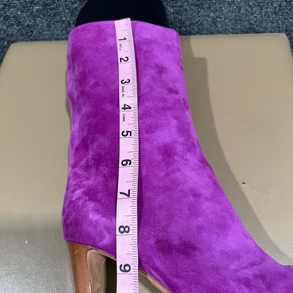 Sergio rossi velvet purple boots size 37 - Picture 6 of 16